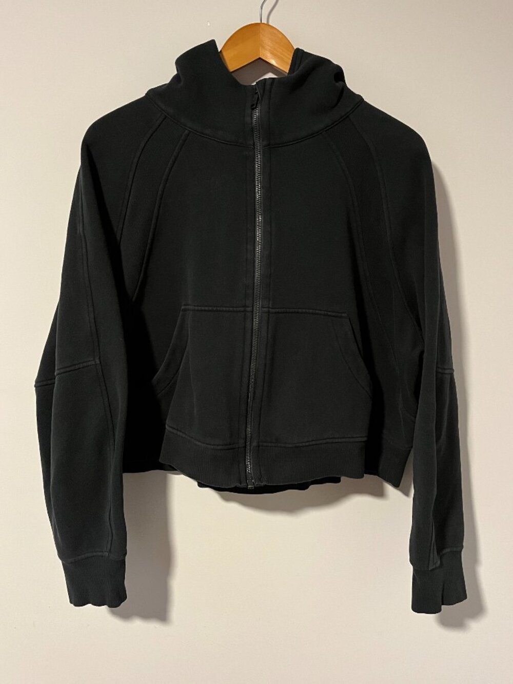 Lululemon Scuba Oversized Full Zip Hoodie XL/XXL Black